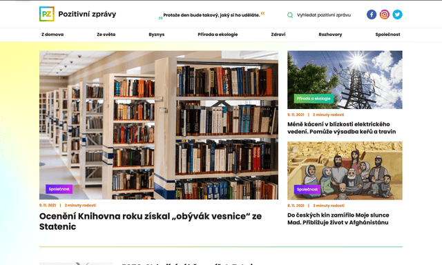 Pozitivní zprávy