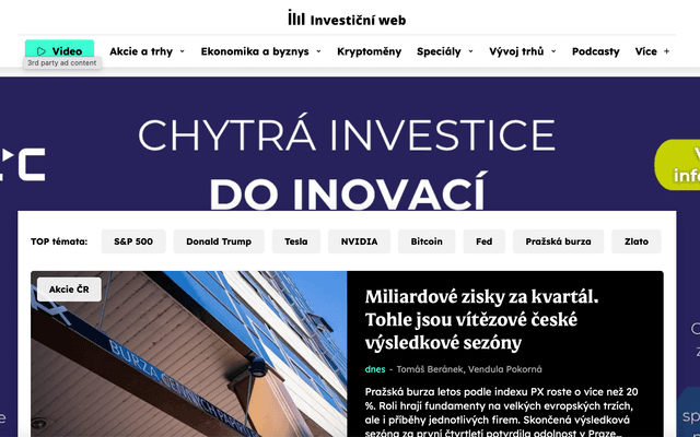 Investiční web (www.investicniweb.cz)
