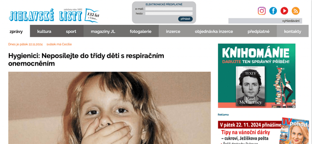 Jihlavské listy (jihlavske-listy.cz)