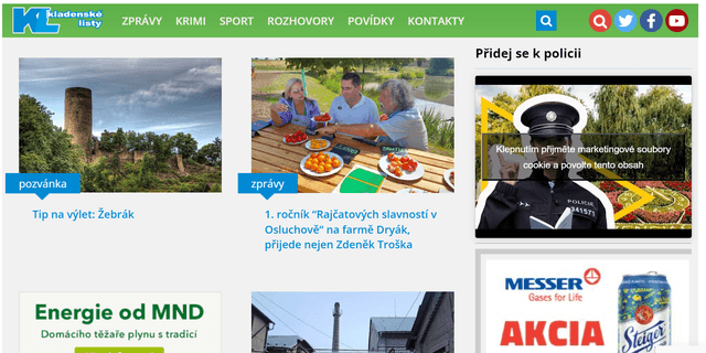Kladenské listy (kladenskelisty.cz)