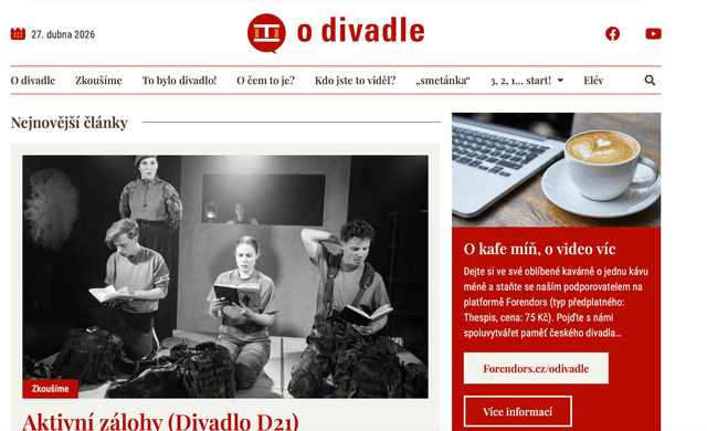 O divadle (odivadle.cz)