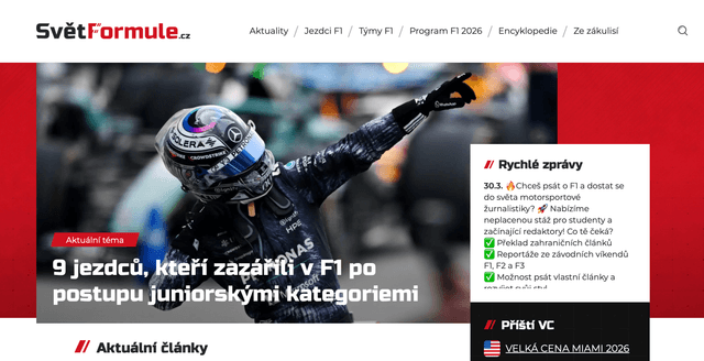 Svět formule (svetformule.cz)
